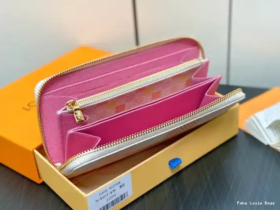 Rep ladies cm WALLET-19.5*10.5*2.5 VUITTON LOUIS ZIPPY 0606